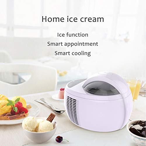 Speiseeisbereiter LJ 1000 ml, Eiscreme Maschine, Gelato Sorbet Tiefkühljoghurt, Maschine Abnehmbarer Mixing Paddle… – Bild 3