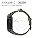 Fintie Watch Band Compatible with Suunto Core, Rubber Accessory Strap Replacement Wrist Sport Bands w/Metal Clasp Compatible with Suunto Core Smartwatch, Olive