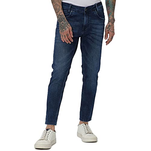 Image of MUFTI Mens Ankle Length Jeans