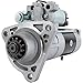 DB Electrical 410-48089 Starter Compatible With/Replacement For Volvo Truck Bus B12B B12M Fh12 Fm12 12.1 12.1L 01 02 03 04 05 06 Diesel