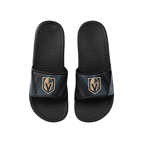 Image of FOCO Men's NHL Team Logo Sport Shower Legacy Slide Flip Flop Sandals