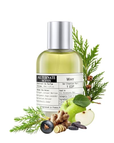 Image of Alternate Scents WHY 100ml Perfume for Men | Fresh Aromatic Fougere Blend | 30% Oil Concentration | Long Lasting, Smooth & Masculine | Made in India