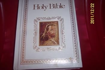Hardcover HOLY BIBLE LARGE PRINT KING JAMES VERSION RED LETTER EDITION Book