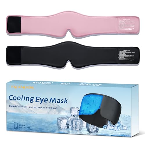 FACEMOON 2-Pack Weighted Gel Eye Mask