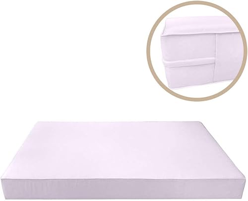 Miniatura 5 de *Cover ONLY*-Style 1 Outdoor Daybed Mattress Bolster Back Pillow Slipcovers Piped Trim Crib-AD107