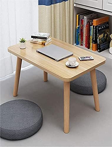 Image of BAS Brwon Art Shoppee Fold-able Rectangle Shaped Side Table /Tea Coffee Breakfast and Laptop Table ( Engineered Wood,Natural )