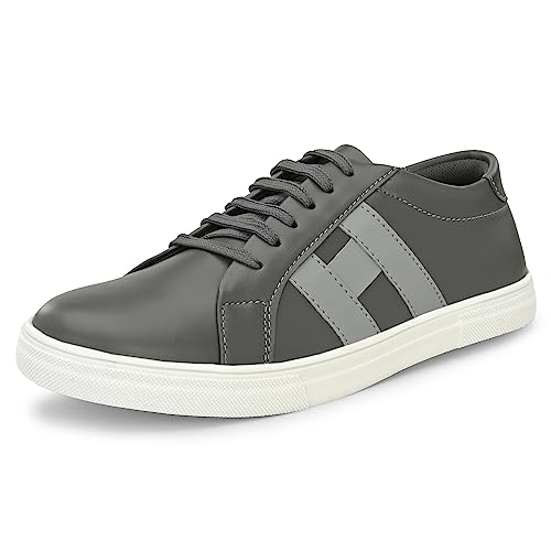 Image of Centrino Outdoor Sneakers for Men | Shoes for Man Stylish | Casual Lightweight Lace-Up Walking Shoes | Cushioned Insole | Breathable Anti-Skid Canvas Sneaker for Men | Comfortable Mens Shoes Travel (6309)