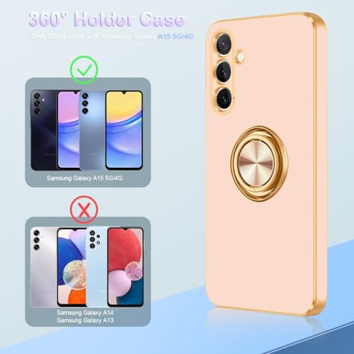 Coque Samsung Galaxy A15 5G fine béquille résistant aux chutes filles - 7