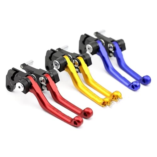Levier frein moto en aluminium bleu pour une commande d'embrayage précise - 4