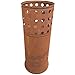 Produktbild Mullrose KR10008 Feuersäule Feuer-Ständer für Schwedenfeuer, Sternenfeuer, Baumfackeln, unbehandelter Stahl, rostfarbend, L26 x B26 x H70 cm