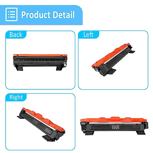 LAIPENG Compatible TN-1050 TN1050 Toner Cartridge for Brother DCP-1510 DCP-1512 DCP-1512A DCP-1610W DCP-1612W DCP-1612WE HL-1110 HL-1112 HL-1112A HL-1210W HL-1212W MFC-1810 MFC-1910W Printers (2BK) - Image 4