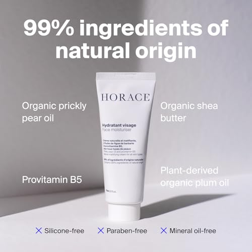 HORACE Gift Set with Purifying Face Cleanser, Gentle Face Scrub, and Mattifying Face Moisturizer - Skincare Set for Cleansing and Hydrating - Image 6