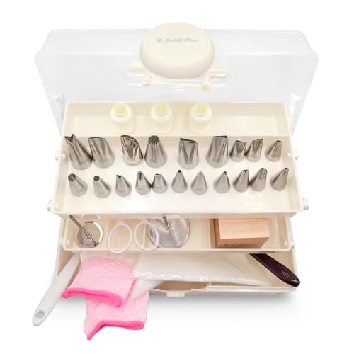 Cake Decorating Storage Organizer Piping Bags Disposable Piping Tips Large