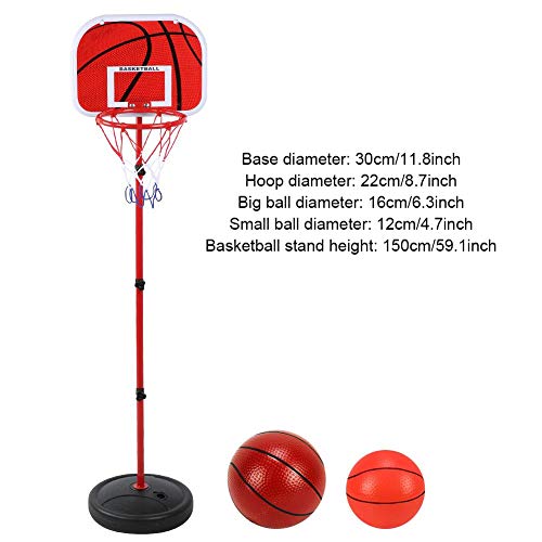 T best Kinder Basketballkorb, 150 cm Höhenverstellbar Basketball Ständer Kinder Spiel Trainingsgeräte Set für Indoor Outdoor - Image 7