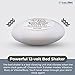 Sonic Alert Alarm Clock – Sonic Bomb Analog Clock - Loud Alarm Clock For Heavy Sleepers – Alarm Clock with Bed Vibrator – Easy to Use - Silver