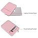 MOSISO Tablet Sleeve Case Compatible with iPad 10th 10.9 inch 2022 / iPad Air 5th 10.9 / iPad Pro 11 M2 / iPad 9/8/7 10.2 / iPad Air 4 10.9/Air 3 10.5 / iPad 9.7, Polyester Vertical Bag, Pink