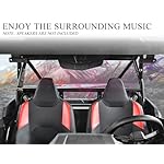 SAUTVS-Sport-Speaker-Enclosures-for-Polaris-RZR-XP-1000XP-4-1000-2024-Rear-Seat-Speaker-Pods-Mount-Brackets-Holders-for-Polaris-RZR-XP-1000XP-4-1000-2024-Accessories2PCS-Support-65-Speakers