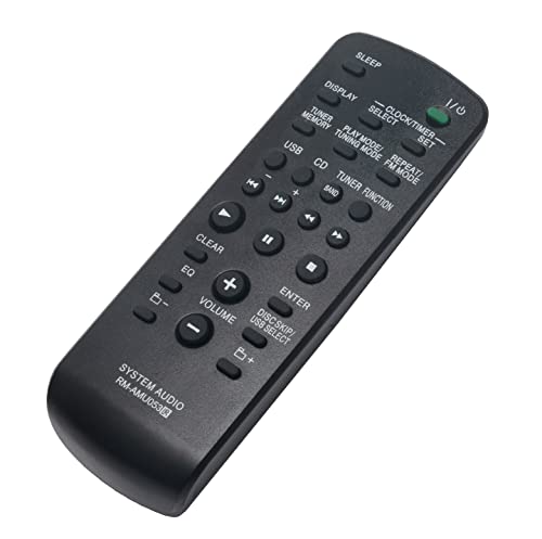 AULCMEET RM-AMU053 Replacement Remote Control Compatible with Sony Micro Hi-Fi Component System HCD-GX555 MHC-RG490S HCD-EC68 MHC-EC78 RM-SC3 MHC-GN880 HCD-RG222 MHC-GX355 - Image 2