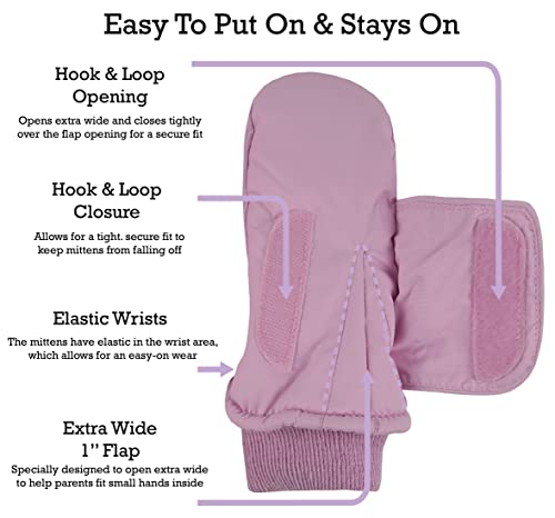 N'Ice Caps Kids Waterproof Snow Mittens Cold Weather Thinsulate Insulated4