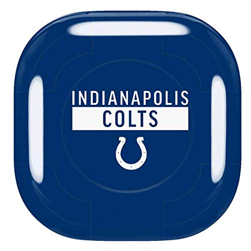 Skinit Decal Audio Skin Compatible with Samsung Galaxy Buds Pro - Officially Licensed NFL Indianapolis Colts Blue Performance Series Design