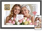 Donnez vie à vos souvenirs avec le son – Découvrez plus que de simples photos Ce cadre numérique lit des vidéos avec audio via son haut-parleur intégré, capturant chaque rire, chanson et moment avec des détails vifs. Partagez des clips courts (15 secondes) instantanément via l'application Frameo, ou profitez de vidéos illimitées à partir de la carte SD. Parfait pour revivre les anniversaires, les vacances et la magie quotidienne – avec tous les sons et images.
