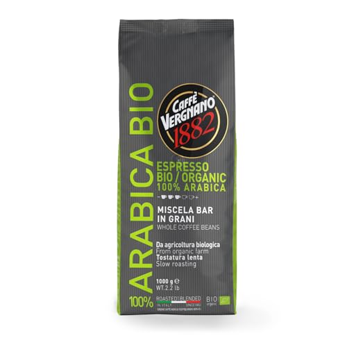 Caffè Vergnano 1882 - Caffè in Grani 100% Arabica Bio...