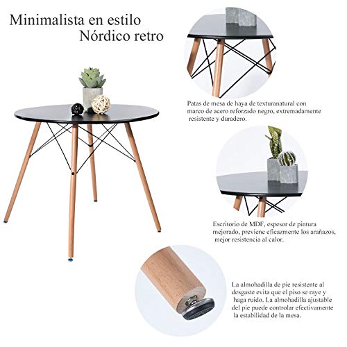 Mejores Mesas Redondas Baratas Modelos Auxiliares De Centro Y Comedor