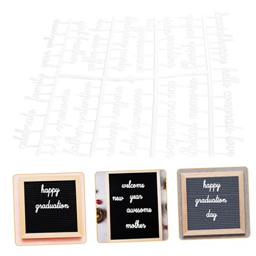 FUNOMOCYA 2 Sets Felt Letters Letter Board Letters Only Felt Letter Board Letters Felt Board Letters Felt Board Alphabet Letters Desktop Felt Board Letter Felt Board Supplies Home Accessory