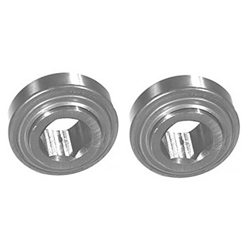 A-W208PP21-I Qty 2: Hex Bore Cylindrical Disc Bearing Fits Universal