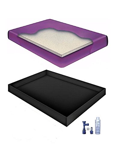 Boyd's 60% WAVELESS WATERBED Mattress/Liner/Fill Drain/Conditioner KIT (California King 72x84 Tranq1S1)