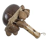 Maracas Bambú, Coco y Conchas Frutas Pangi
