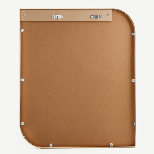 Image of Home Centre Reflection Metal Wall Mirror - 50x60cm