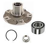 DTA DWHB510081XI Front Wheel Hub Wheel Bearing Kit Left or Right Compatible with BMW 2006 325Xi, 330Xi; 2007 2008 328Xi, 335Xi; 2009-2013 328i Xdrive; 335i Xdrive, with Retaining Ring and Nut