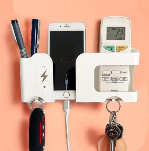 GEOCARTER Wall Mobile Holder | Multi-Purpose Mobile Stand for Wal...