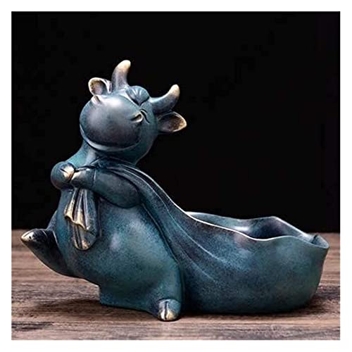 Statue résine animal figurine rangement bureau et table maison