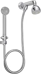 Deca Ducha Redonda de Parede Cromada Max Com Chuveirinho