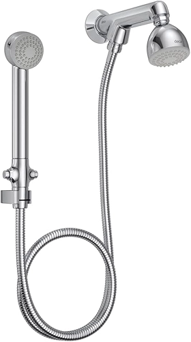 Deca Ducha Redonda de Parede Cromada Max Com Chuveirinho