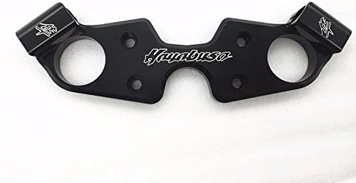 Black Lowering Triple Tree Front End Upper Top Clamp for Suzuki GSXR1300 Hayabusa 2008-2016