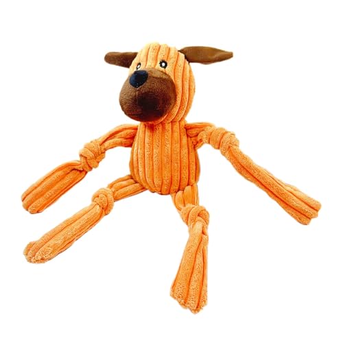 Luxuriöses Quietschspielzeug für Hunde: Soundspielzeug für Welpen, fortschrittliches Lustspielzeug aus fortschrittlichem Material für aggressive Kauer, Plüsch für kleine, mittelgroße und g Hunde