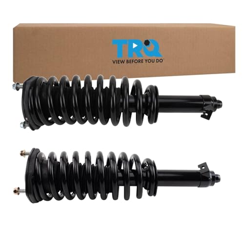 Image of TRQ Front Shock & Spring Assembly Set Compatible with 2009-2017 Lexus LS460 2008-2016 LS600h