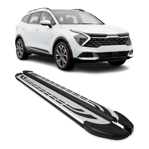 Marche-pied haut de gamme OMAC 4042937GB noir aérodynamique