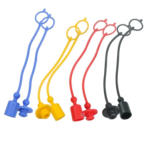 Image of 1 /4 inch Hydraulic Caps & Plugs Compatible With ISO7241-B (ISO-B) and ISO 5675 Hydraulic Quick Disconnects Coupler