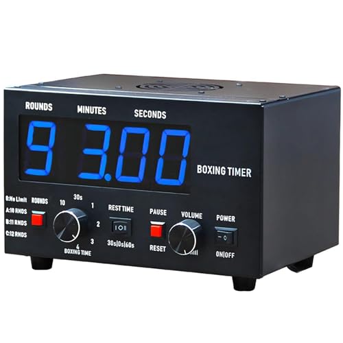 Minuteur de boxe LED programmable pour entraînement fractionné et circuits MMA - 2