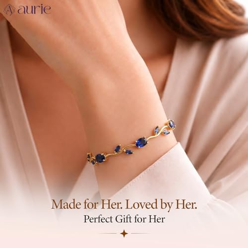 Image of Aurie Tulip Bracelet for Women & Girls | Anti Tarnish Stainless Steel Floral Bracelet |Party and Daily Wear Jewellery