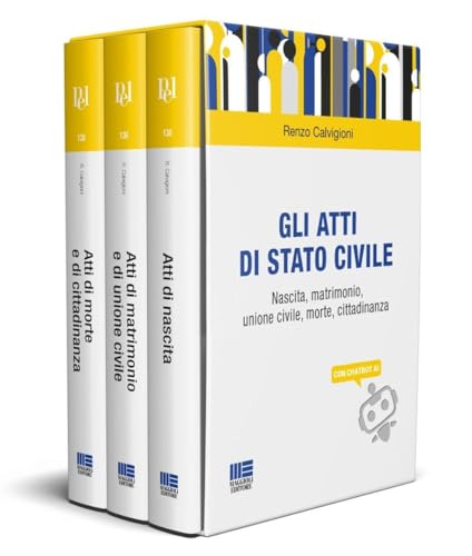 Gli atti di stato civile. Nascita, matrimonio, unione civile, morte, cittadinanza. Con chatbot AI