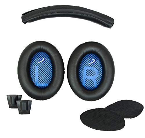 Replacement Ear pads and Headband Cushion pad for Bose Around-Ear 2 (AE2), Around-Ear 2 Wireless (AE2w) and SoundTrue Around-Ear (AE) headphones - NOT COMPATIBLE WITH OTHER BOSE HEADPHONES