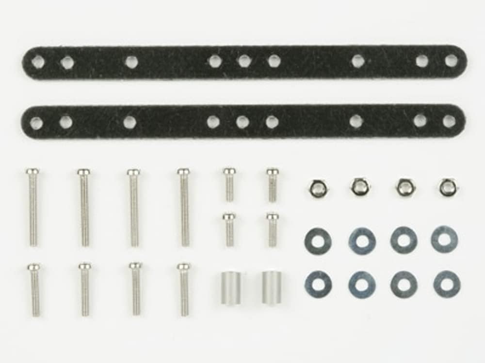 FRP Reinforcing Plate Set Mini 4WD Grade Up Parts Series