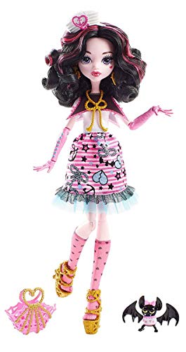 Muñeca Draculaura Monster High Shriekwrecked miniatura 1