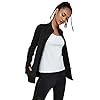 KID1234 Women's Yoga Jacket Full Zip-up Running Shirt Running Track Jacket Sportswear with Thumb Holes