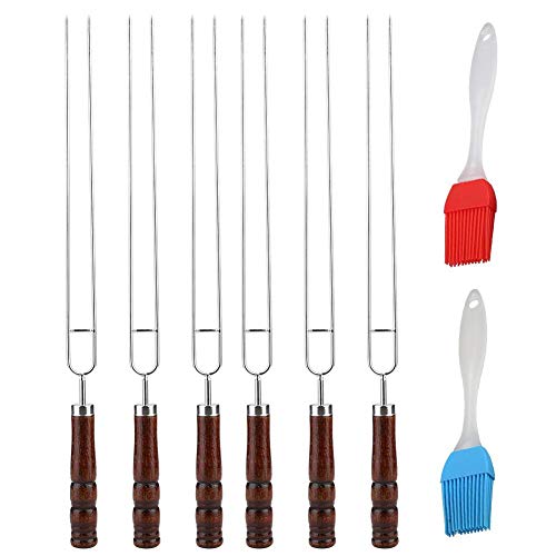 Annadue Conjunto de utensílios de grelha de aço inoxidável, conjunto de utensílios de churrasqueira,